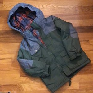 LL Bean winter coat Boys size medium(5-6)